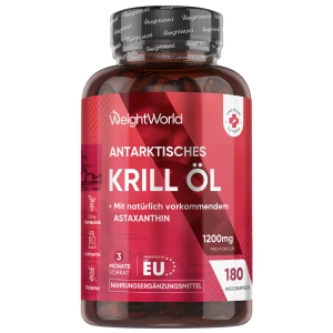 WeightWorld Antarktisches Krillöl - Natürlicher Omega-3-Zusatz