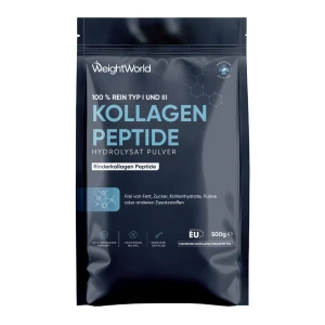 Hochwertiges Kollagen Peptide Pulver – Jetzt bei WeightWorld kaufen!