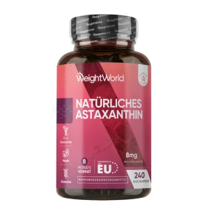 Natürliches Astaxanthin Kapseln 8 mg online kaufen