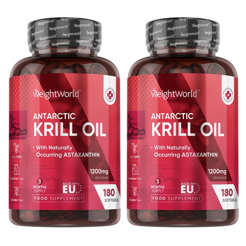 WeightWorld Antarktisches Krillöl - Natürlicher Omega-3-Zusatz