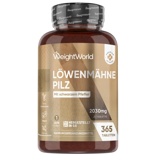 Löwenmähne Pilz Tabletten kaufen. Natürliche Unterstützung für Geist und Körper