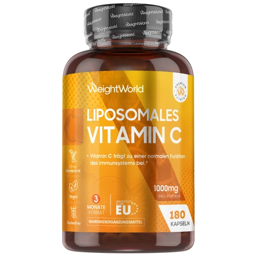 Liposomales Vitamin C - 1000mg- 180 Kapseln