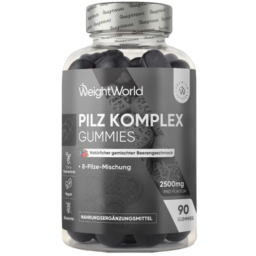 Pilz Komplex Gummibärchen | Tägliche Routine | WeightWorld
