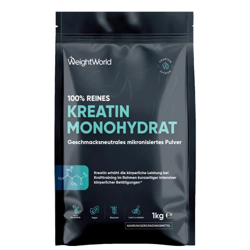 Kreatin Monohydrat Pulver online kaufen 300 g | 500g | 1000 g