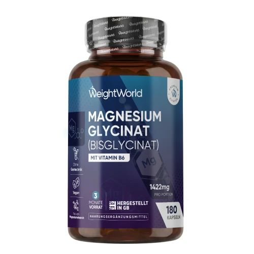 Magnesium Glycinat | Elektrolytgleichgewicht, weniger Muskelkater nach dem Training