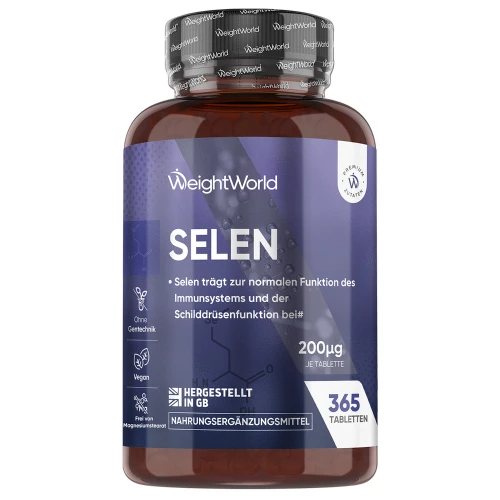 Selen Tabletten 200µg (365 St.) | Online kaufen!